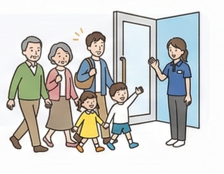 ご家族ご来店のイメージ